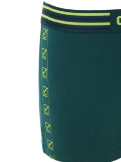 Givova Boxer da uomo in cotone stretch - verde scuro