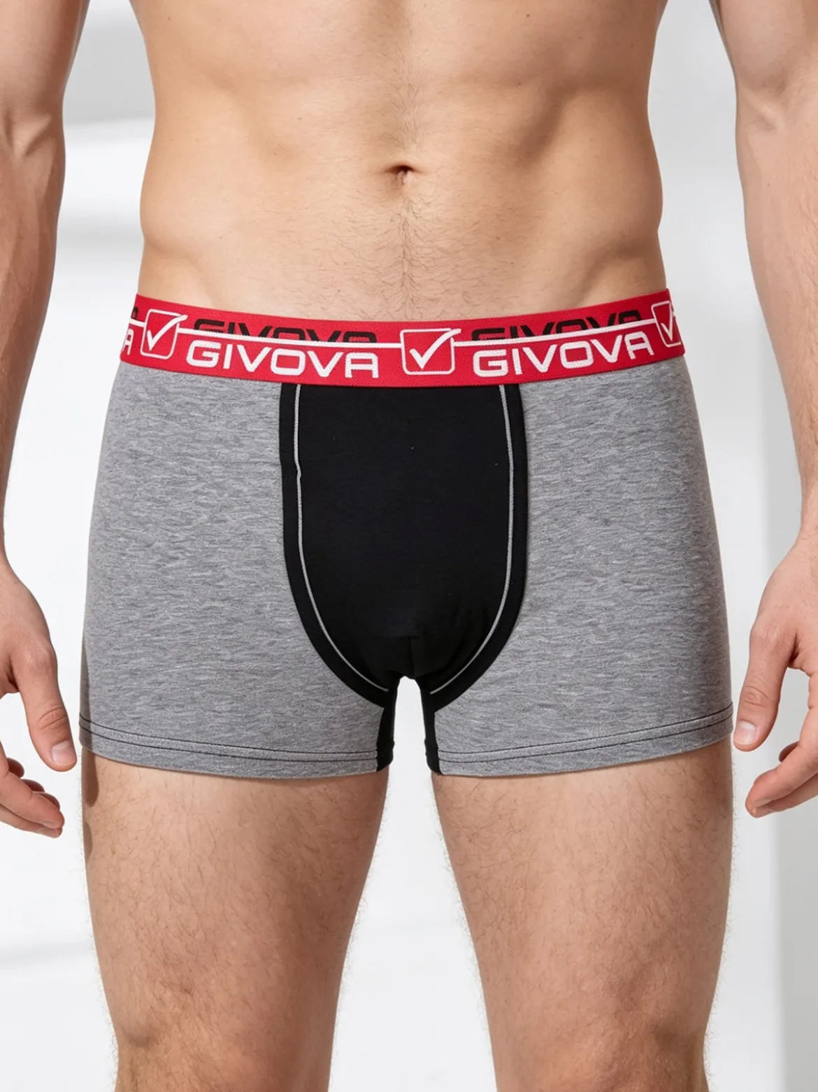 Givova Boxer uomo in cotone bielastico