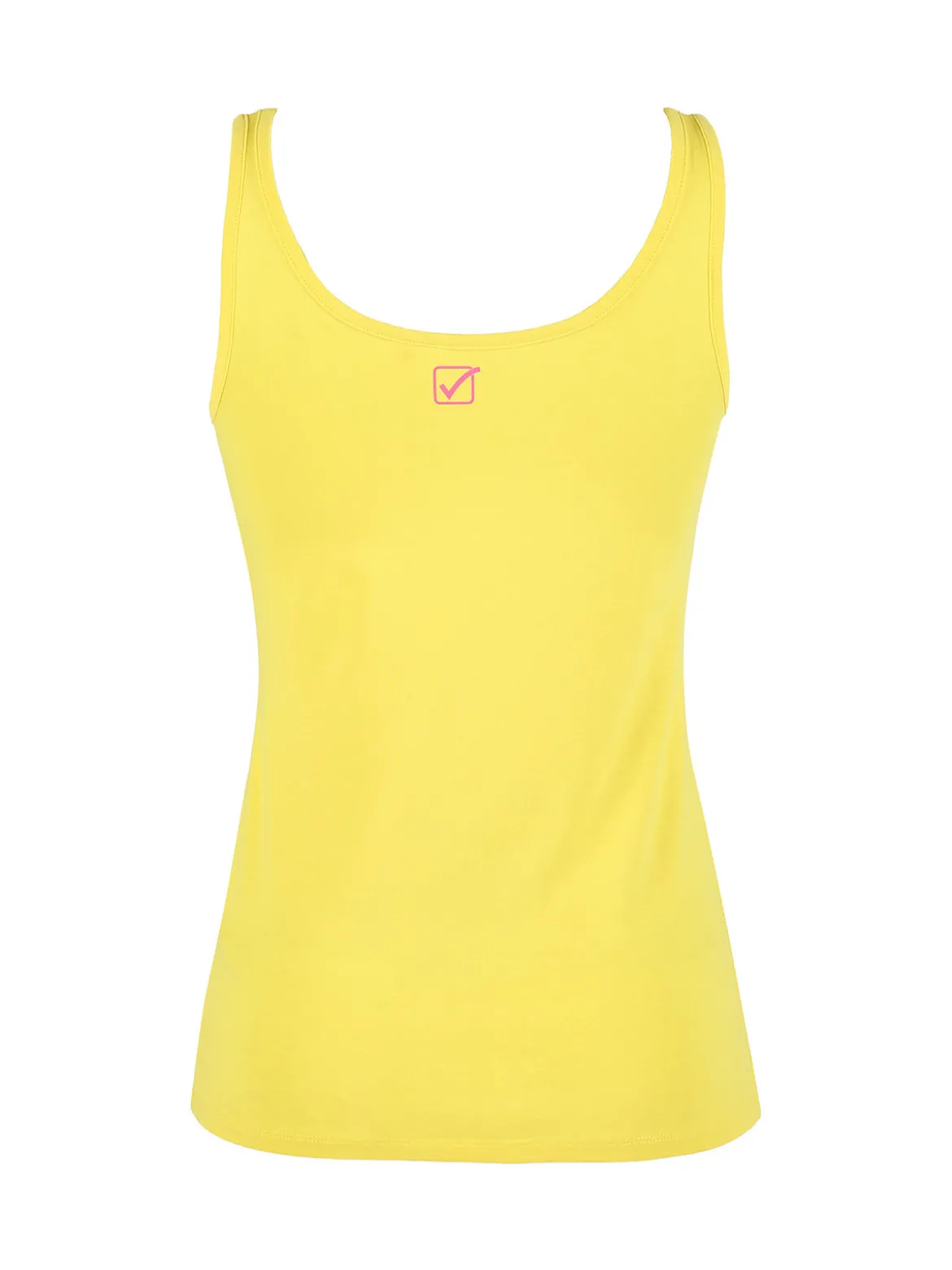 Givova Canotta donna in cotone - giallo
