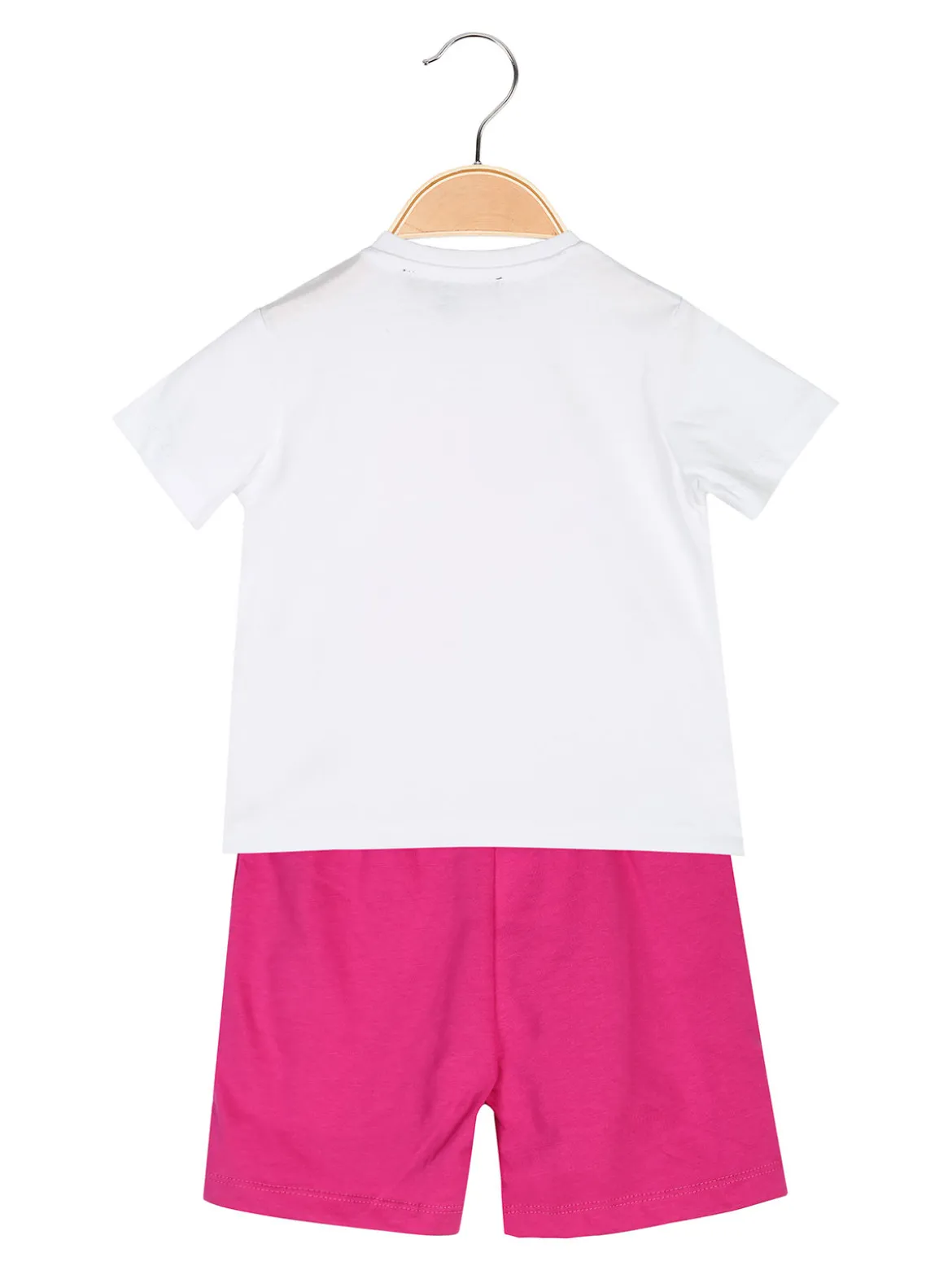 Givova Completo corto da neonata con t-shirt e shorts - bianco