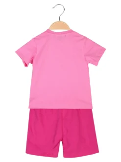 Givova Completo corto da neonata con t-shirt e shorts - rosa