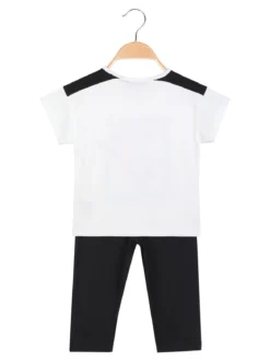 Givova Completo sportivo 2 pezzi da bambina con leggings
