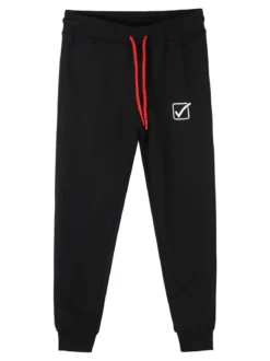 Givova Completo tuta 2 pezzi girocollo da bambino con logo - nero