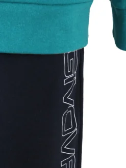 Givova Pigiama lungo da uomo in misto cotone interlock - acqua marina