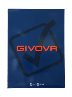 Givova Pigiama uomo in misto cotone interlock con logo - blu scuro