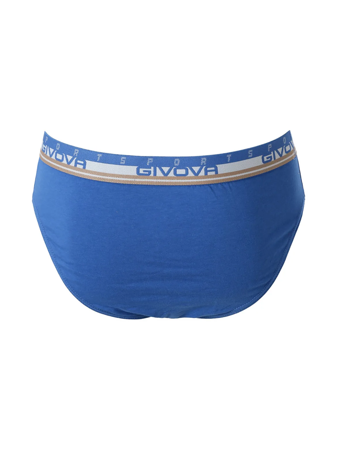 Givova Slip da uomo in cotone bielastico - blu