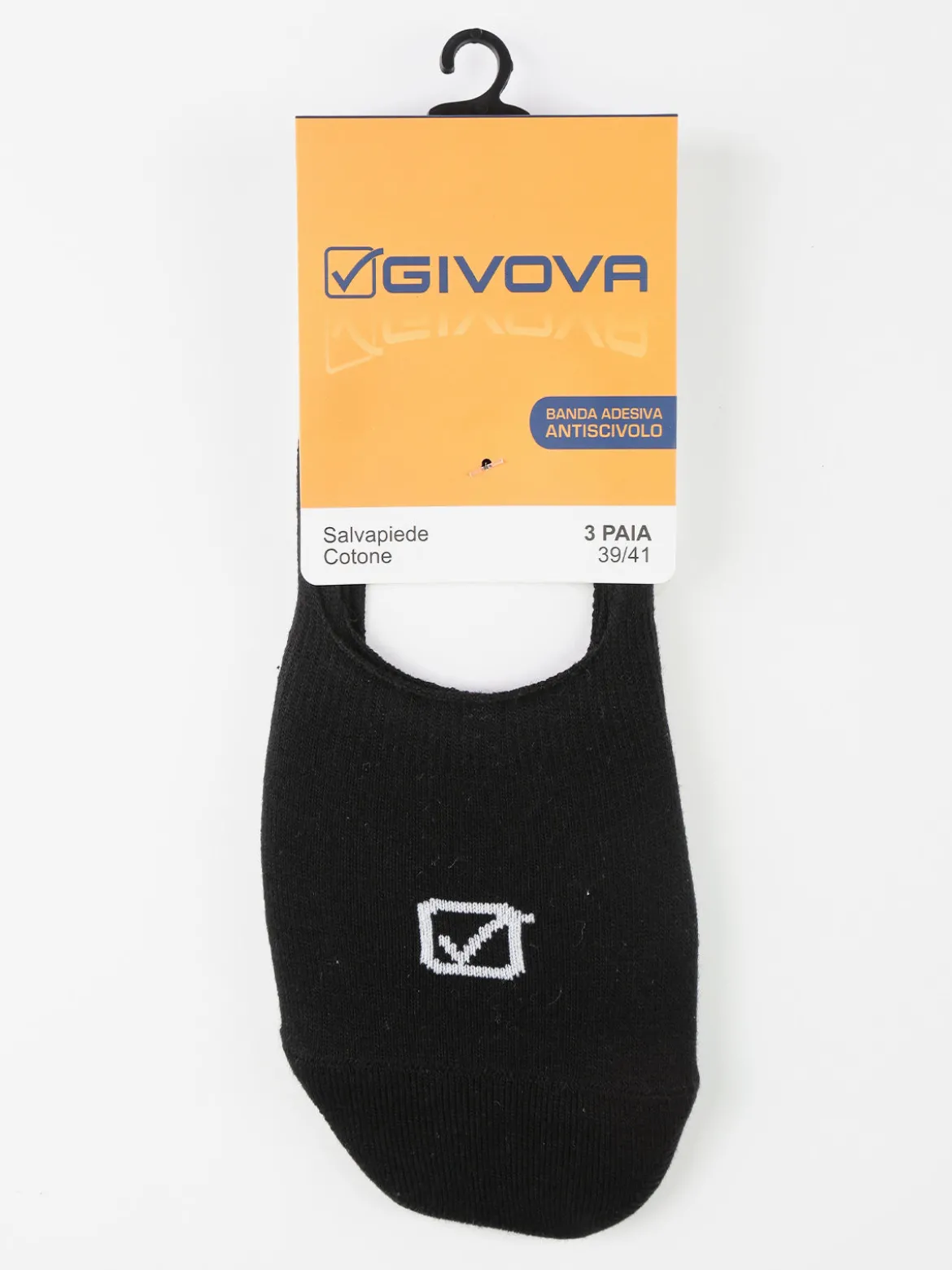 Givova Sottopiede in cotone Confezione da 3 paia