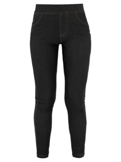 Gladys Jeggings donna con interno felpato - nero