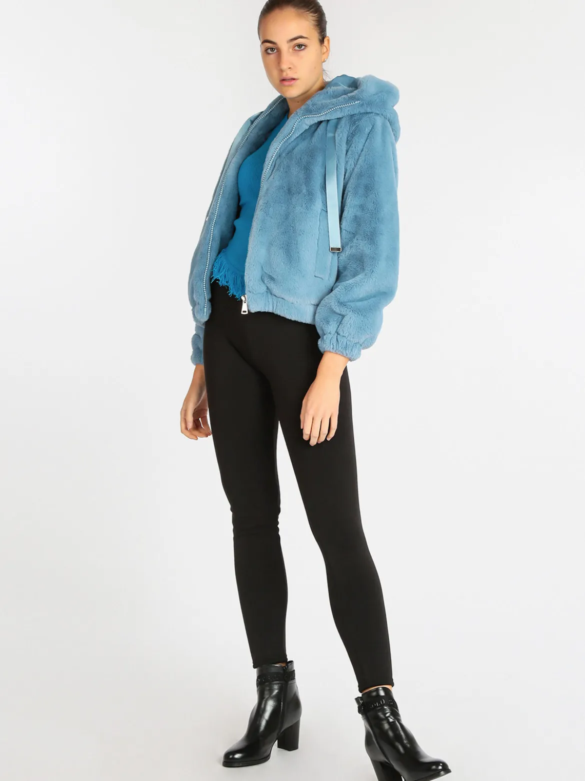 Gladys Leggings da donna interno imbottito