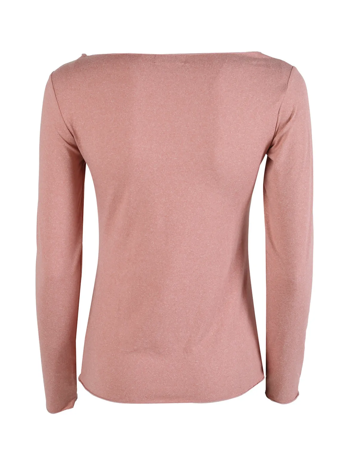 Gladys Maglia donna termo light con scollo a barca - rosa
