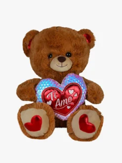 Glammy Peluche San Valentino con cuore "TI AMO"