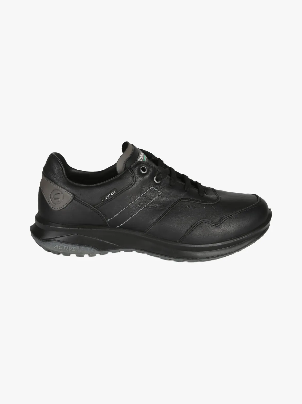 Grisport Scarpe stringate da uomo in pelle - nero