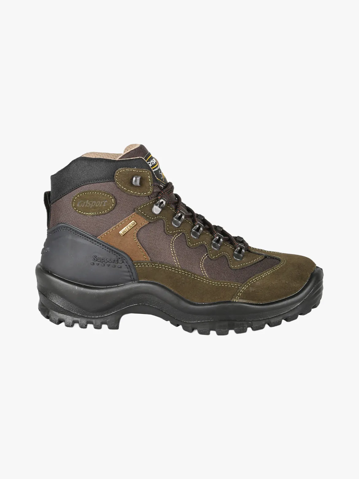 Grisport Scarponi trekking da uomo in pelle - oliva