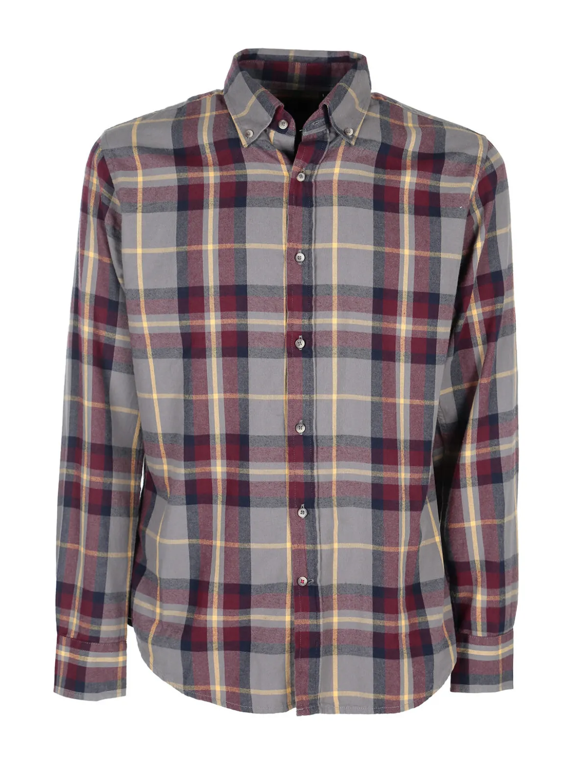 Guy Camicia a quadri da uomo in cotone