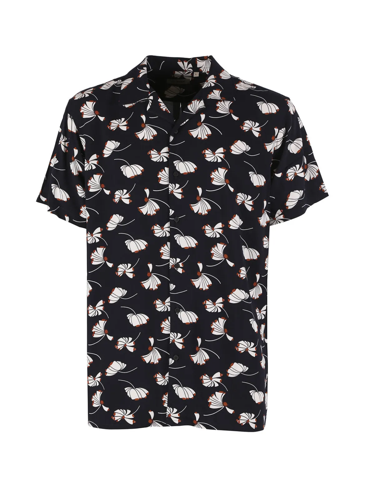 Guy Camicia da uomo a maniche corte con stampe