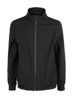 Guy Giacca da uomo con zip e interno in pile - nero