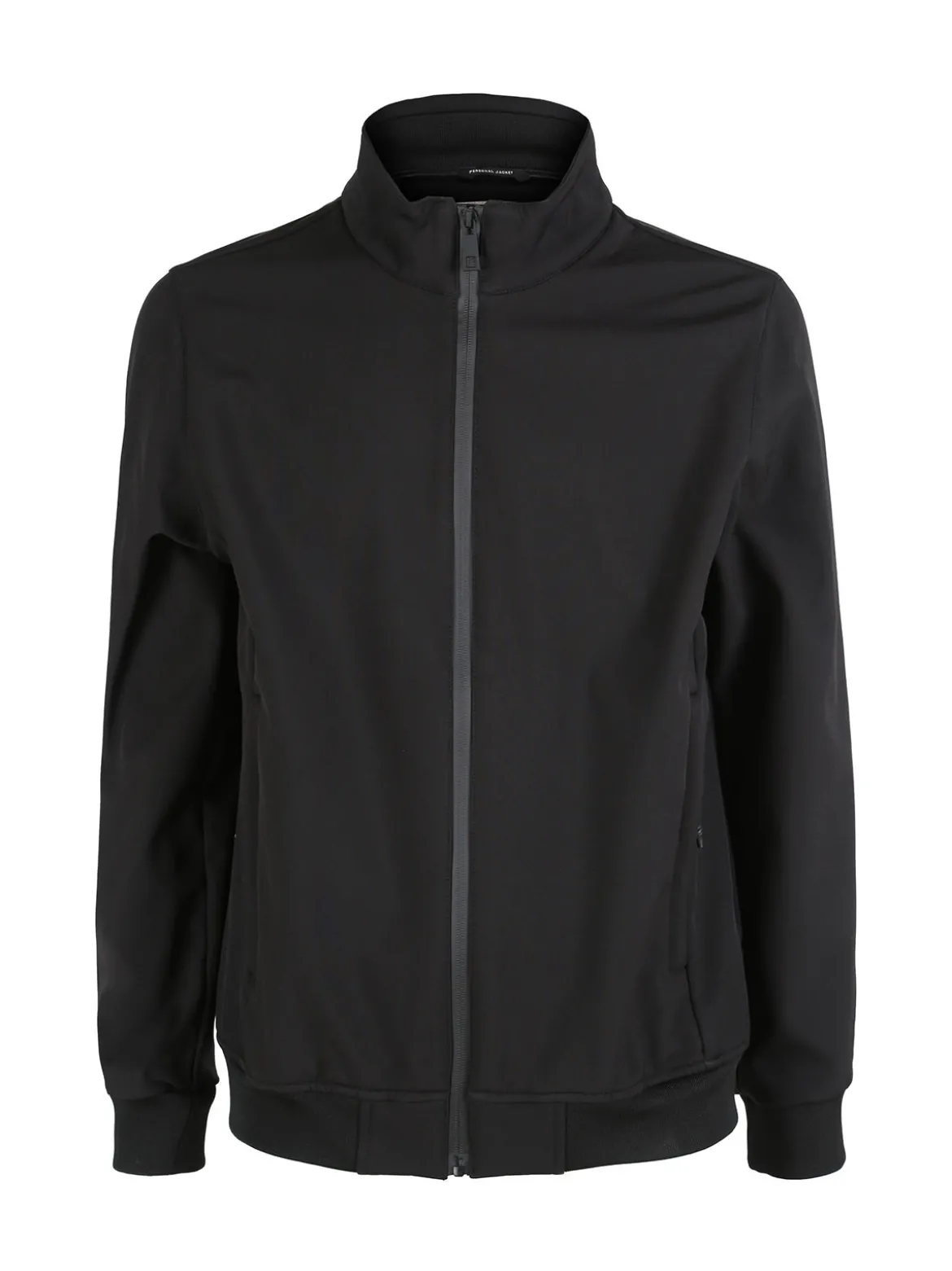 Guy Giacca da uomo con zip e interno in pile - nero