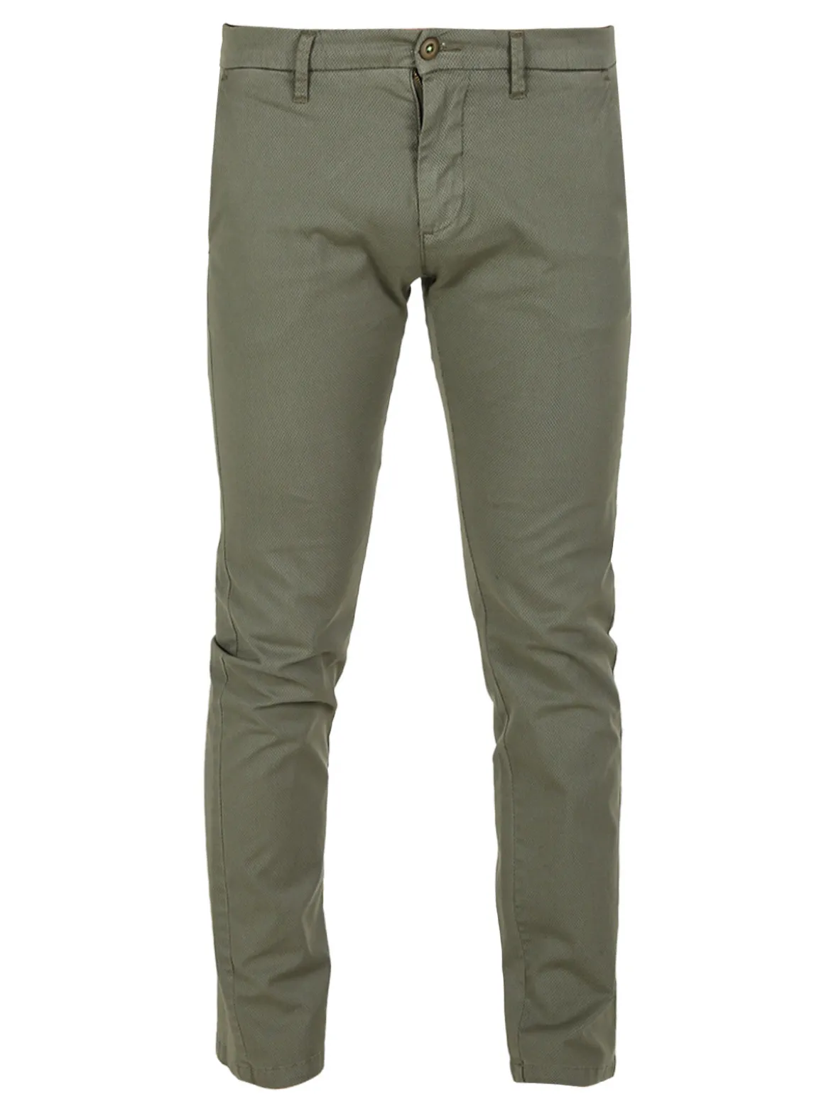 Guy Pantaloni casual da uomo texturizzati in cotone