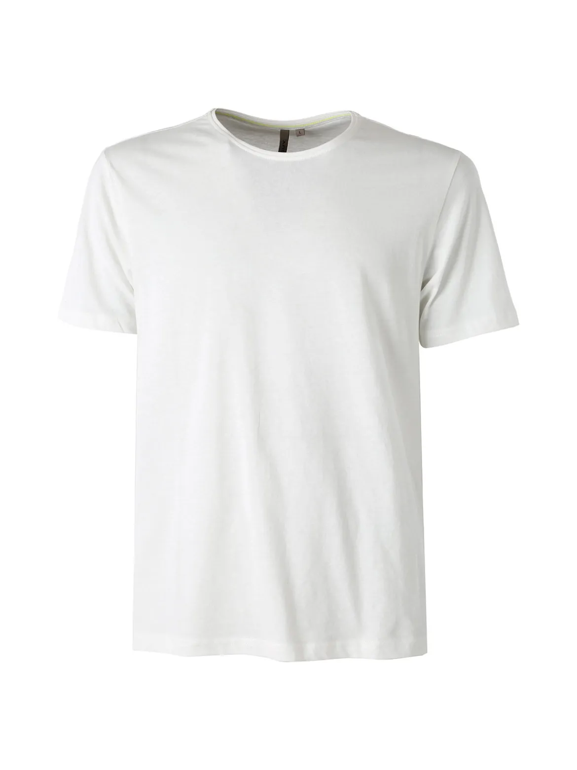 Guy T-shirt girocollo da uomo in cotone - bianco