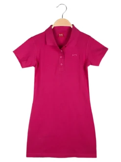 Hangar93 Vestito da bambina in cotone a maniche corte
