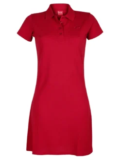 Hangar93 Vestito donna in cotone a maniche corte