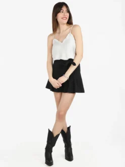 Hdl Milano Top donna con scollo a V