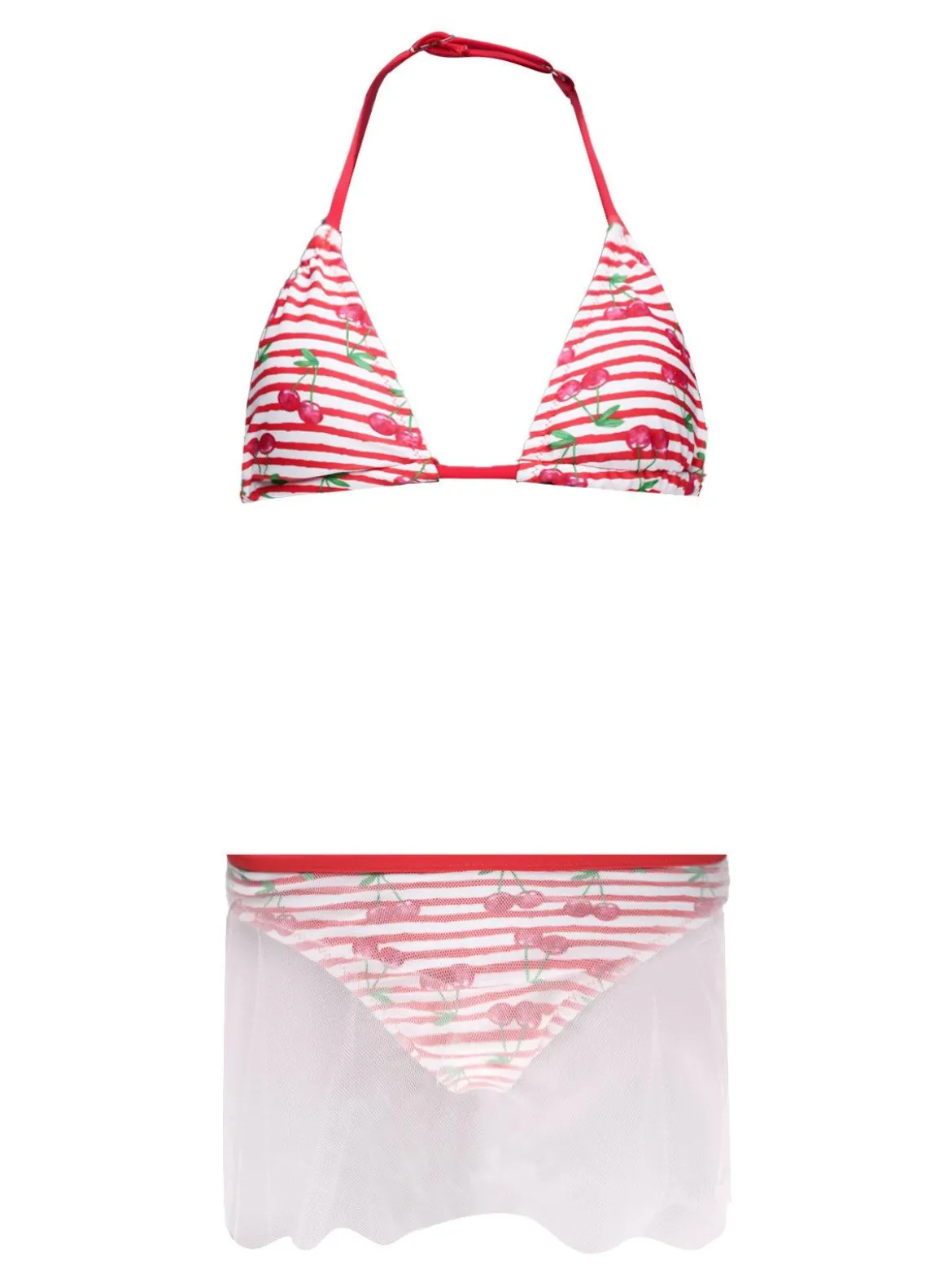 Hello Bikini Costume bikini bambina con tulle