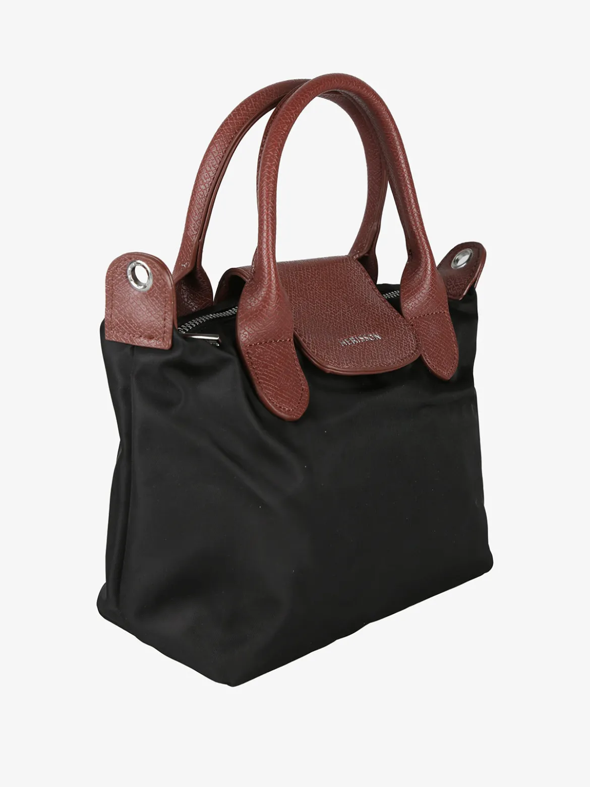 Herisson Borsetta donna a mano in nylon - nero