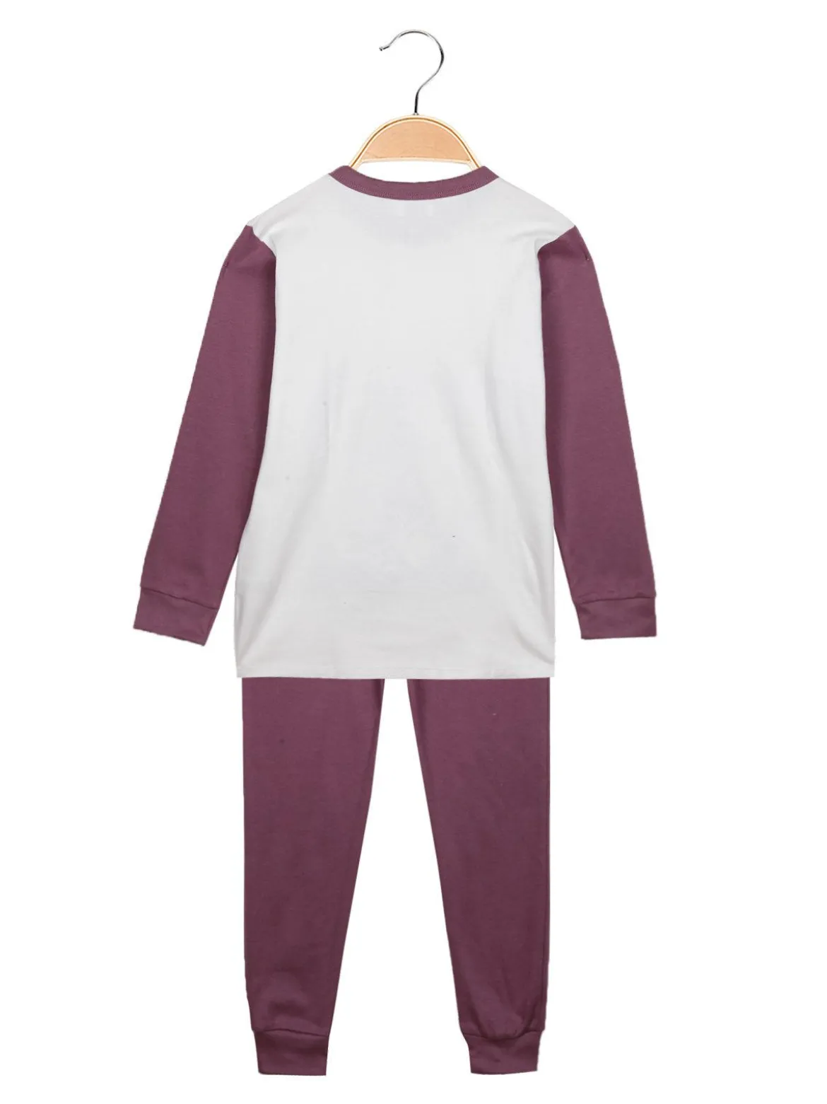 Hooky Pigiama lungo bambina con bottoni