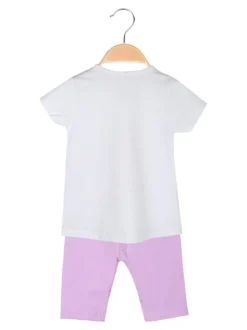 Hope Star Completo corto da neonata con t-shirt e leggings unicorno