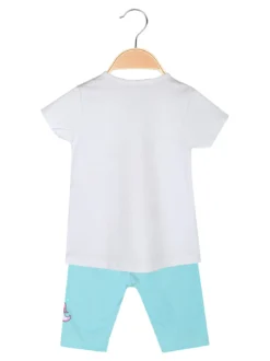 Hope Star Completo corto da neonata con t-shirt e leggings unicorno