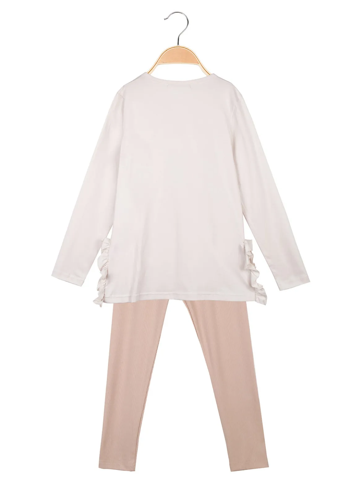 Hope Star Completo 2 pezzi da bambina con leggings a costine