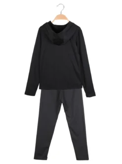 Hope Star Completo tuta sportiva 2 pezzi da bambina con cappuccio e zip