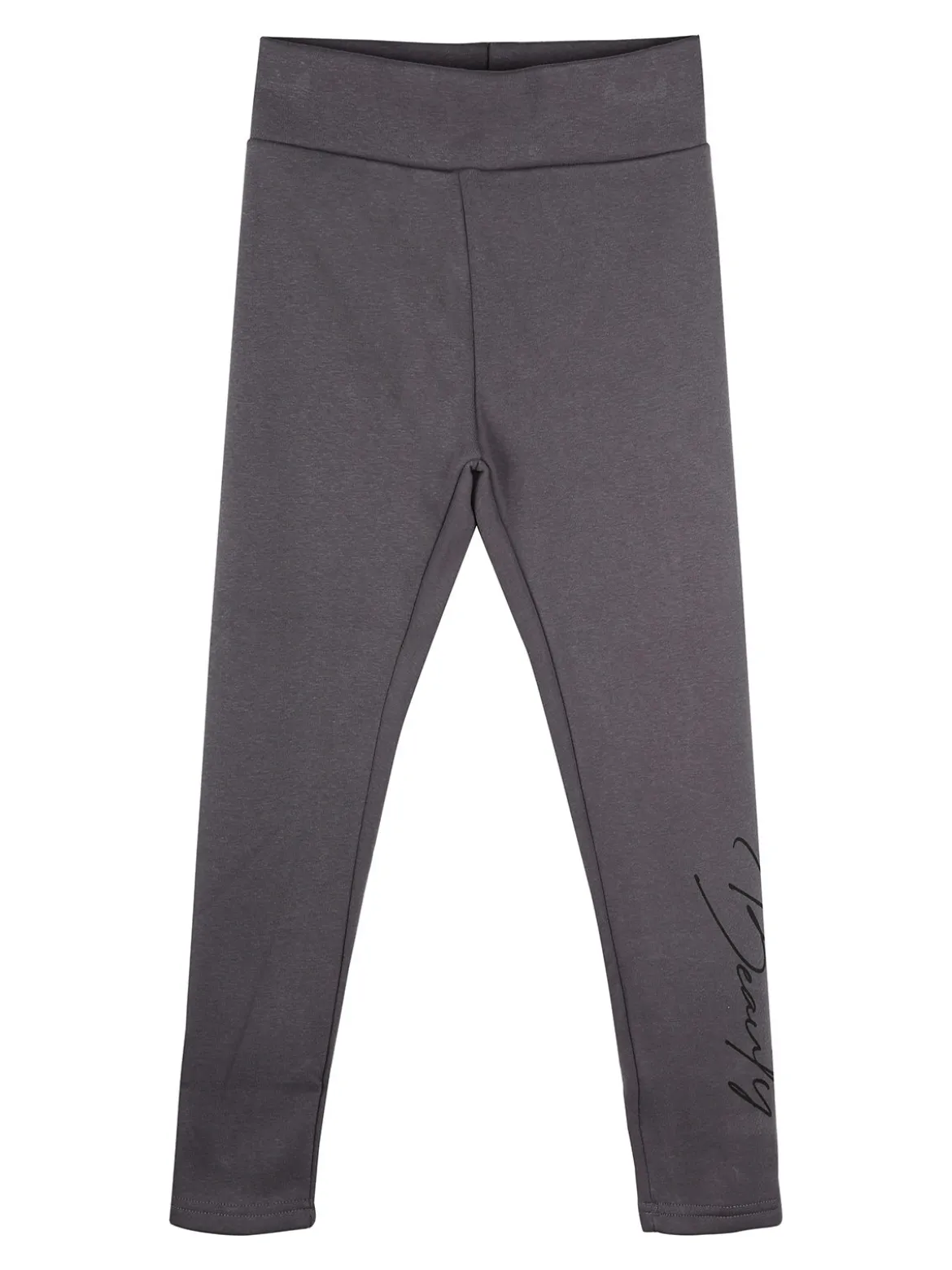 Hope Star Leggings felpati da bambina - antracite