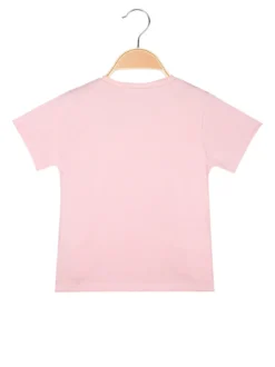 Hope Star T-shirt da bambina con girocollo di strass e dettaglio farfalla