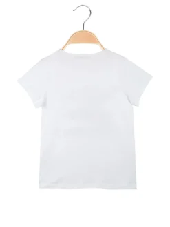 Hope Star T-shirt da bambina in cotone con stampa cuori