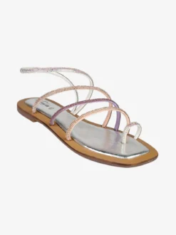 Hosis Sandali donna infrapollice con strass