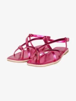 Hosis Sandali infradito donna in pelle