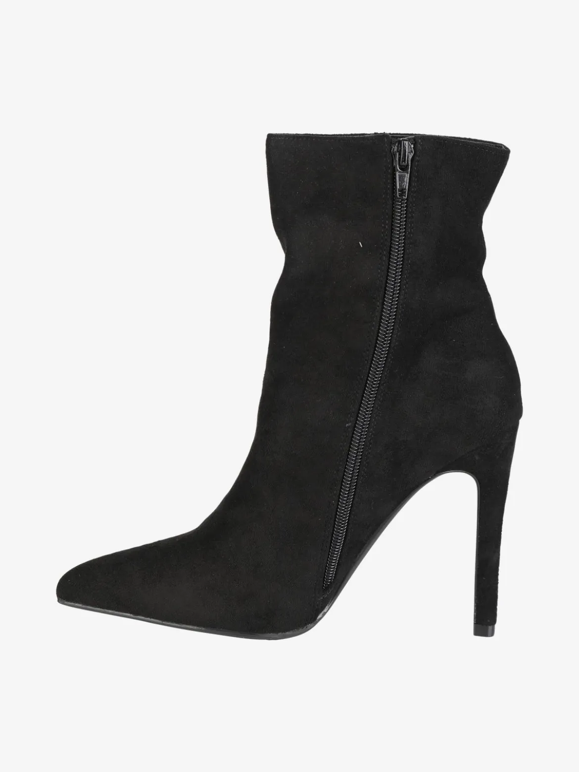 Ideal Shoes Tronchetti scamosciati donna con tacco