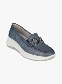 Igi&Co Mocassini donna in pelle con zeppa