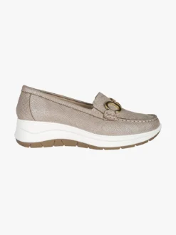 Igi&Co Mocassini donna in pelle con zeppa