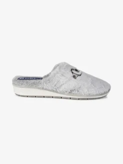 Inblu Pantofole donna in ecopelo con zeppa