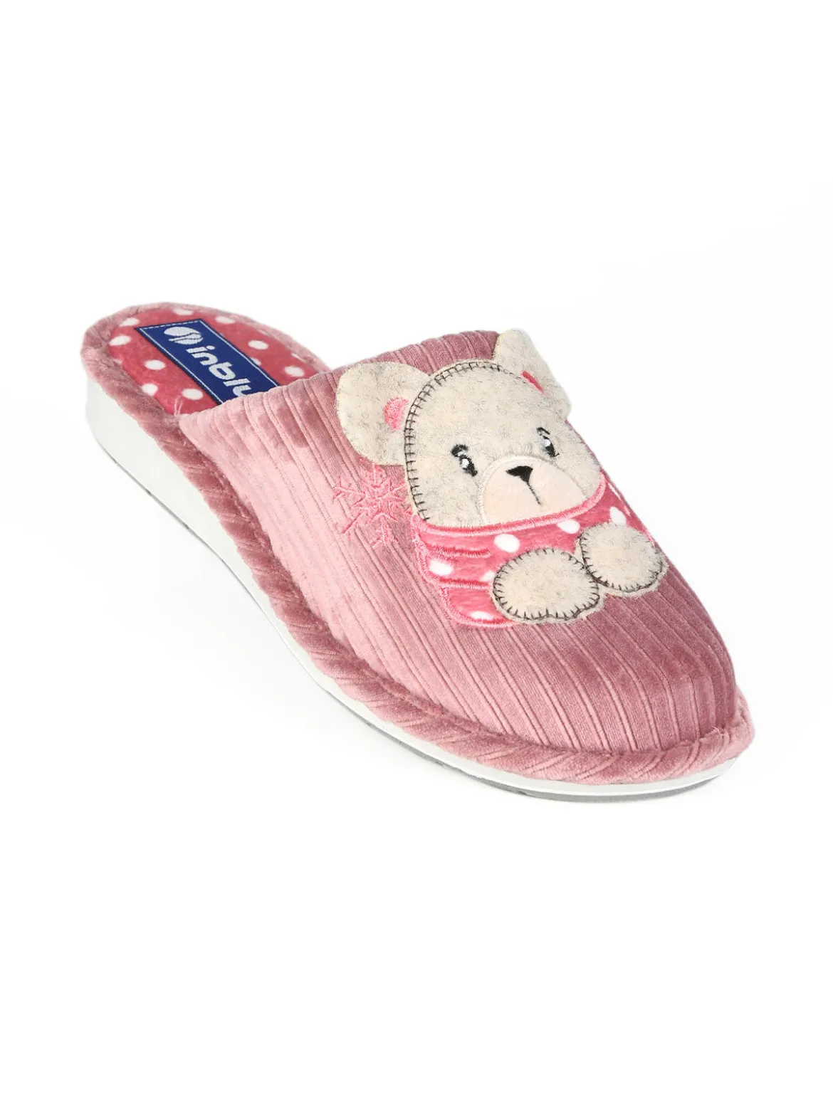 Inblu Pantofole donna in tessuto