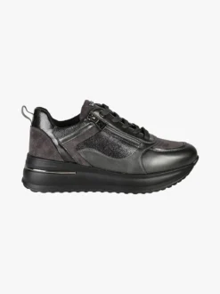 Inblu Sneakers donna stringate con platform - grigio scuro