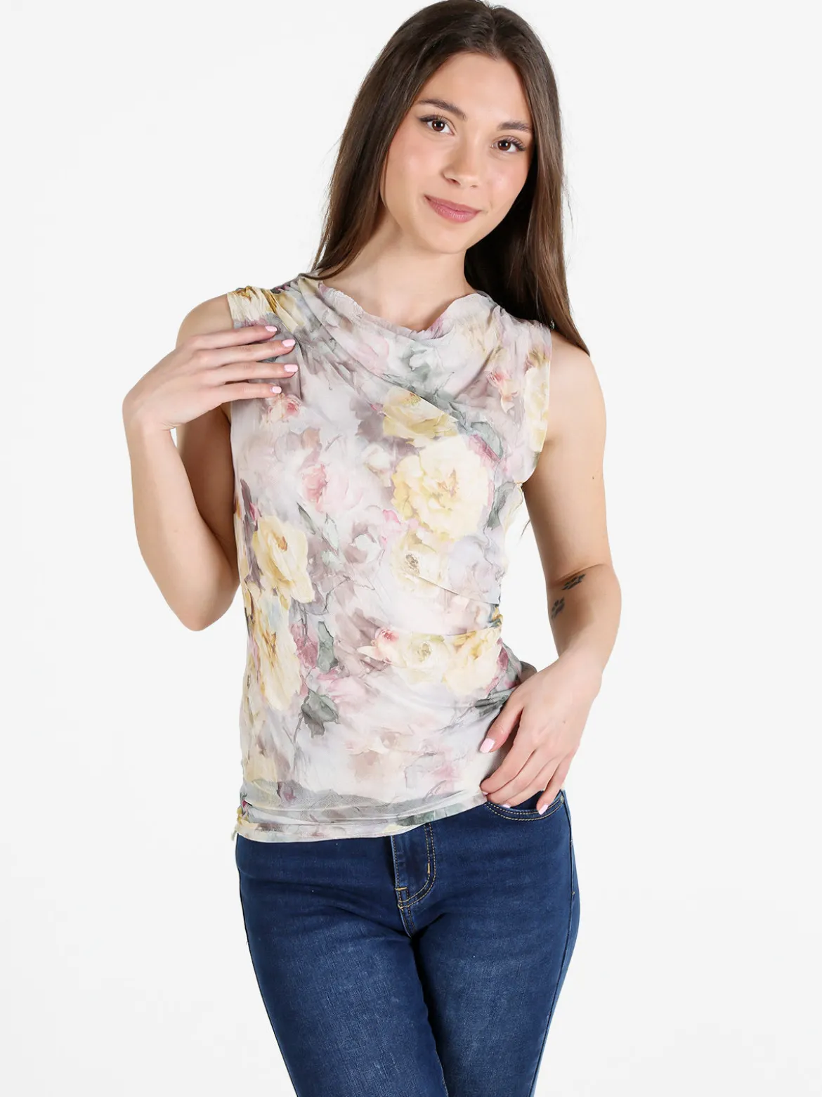 Insta Firenze Top donna floreale