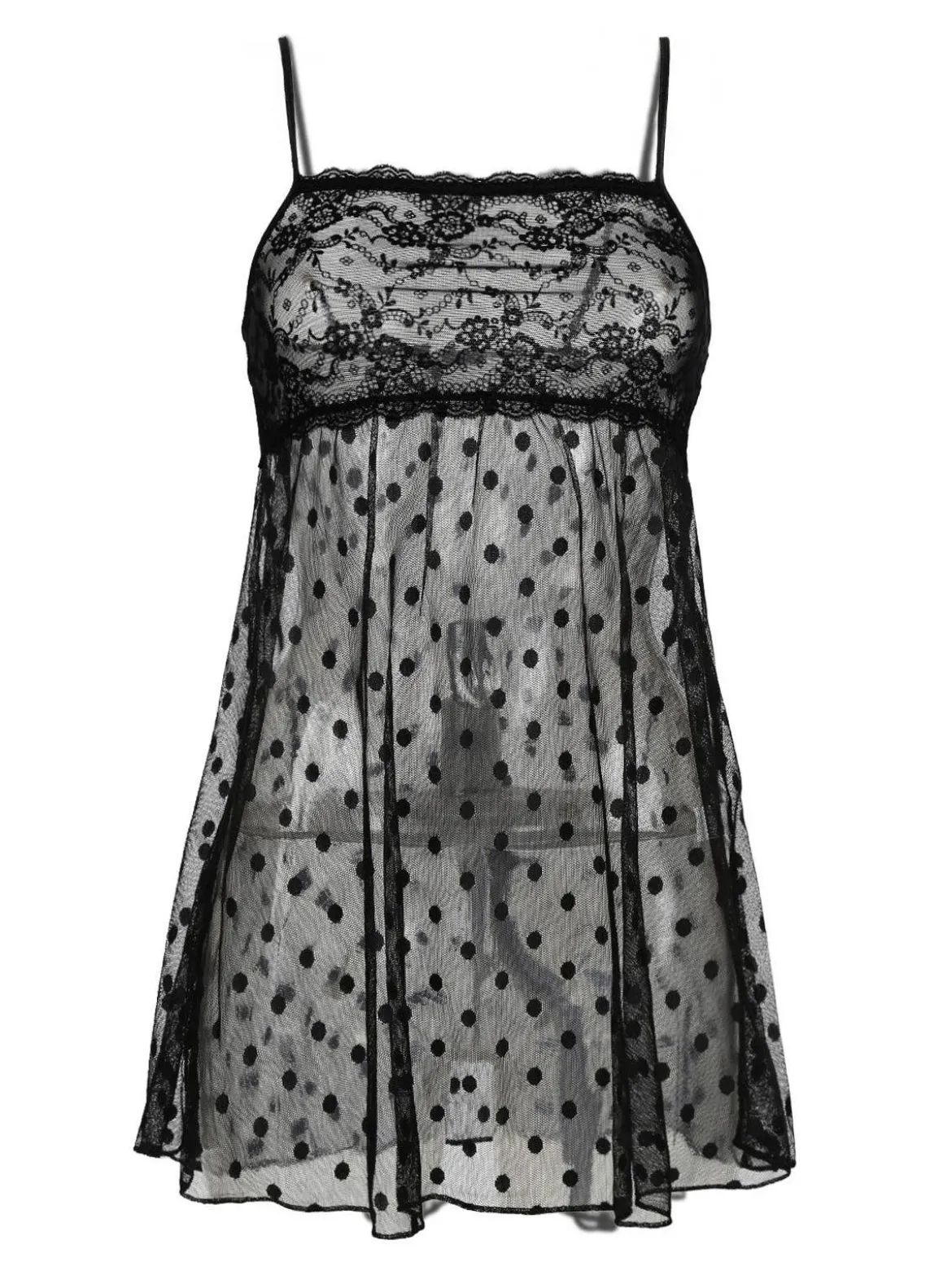 Intimami Babydoll a spalla fine + perizoma