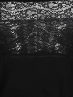 Intimami Canotta intima con pizzo in cotone bielastico