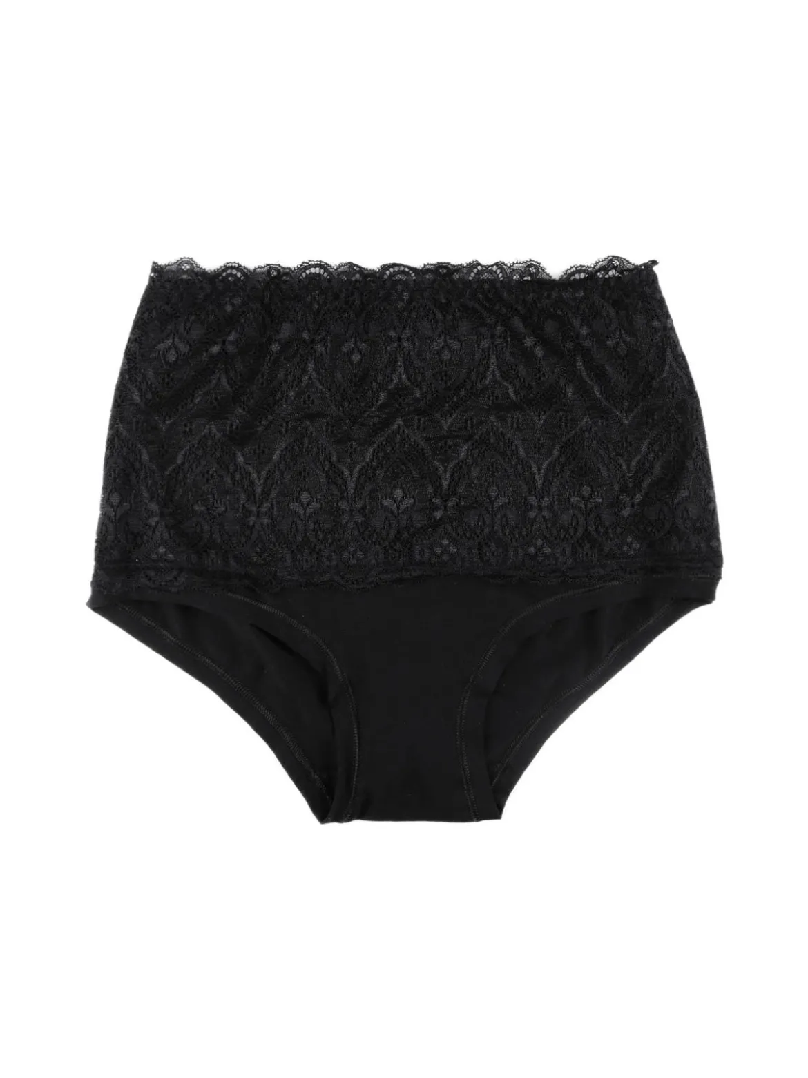 Intimami Culotte donna in cotone con pizzo