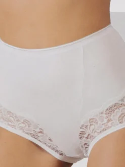 Intimami Culotte in cotone con pizzo