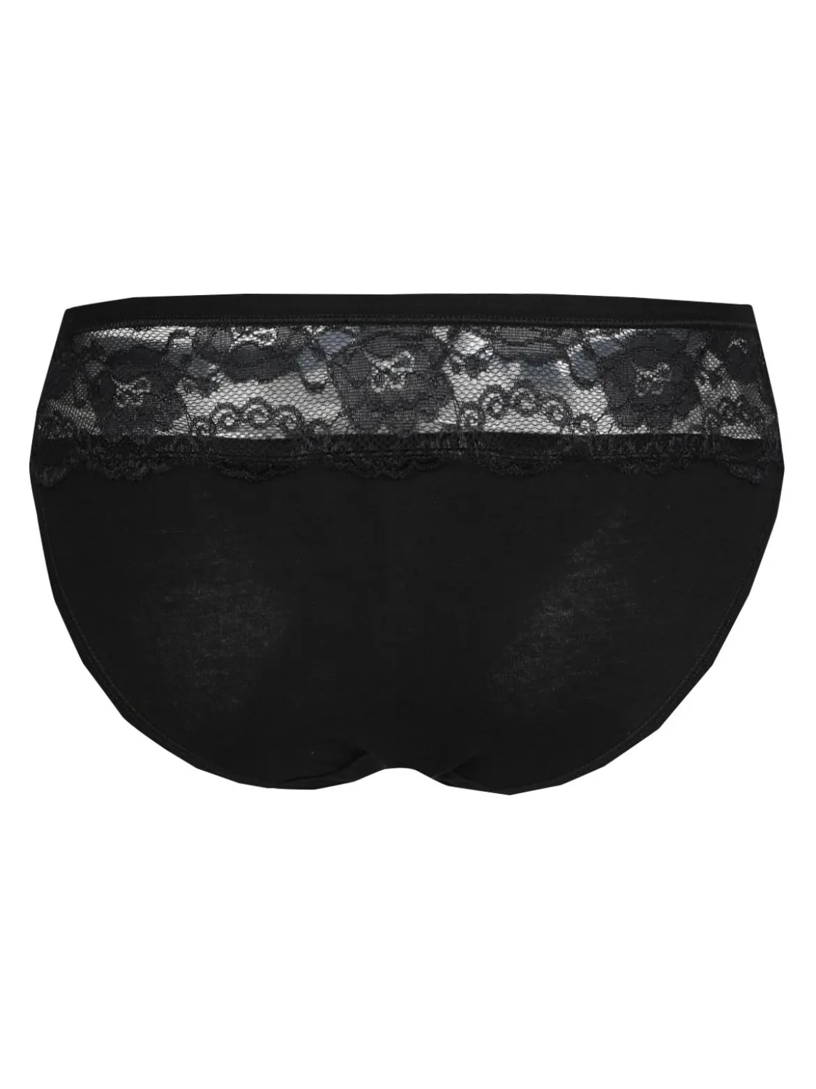 Intimami Slip in cotone con pizzo